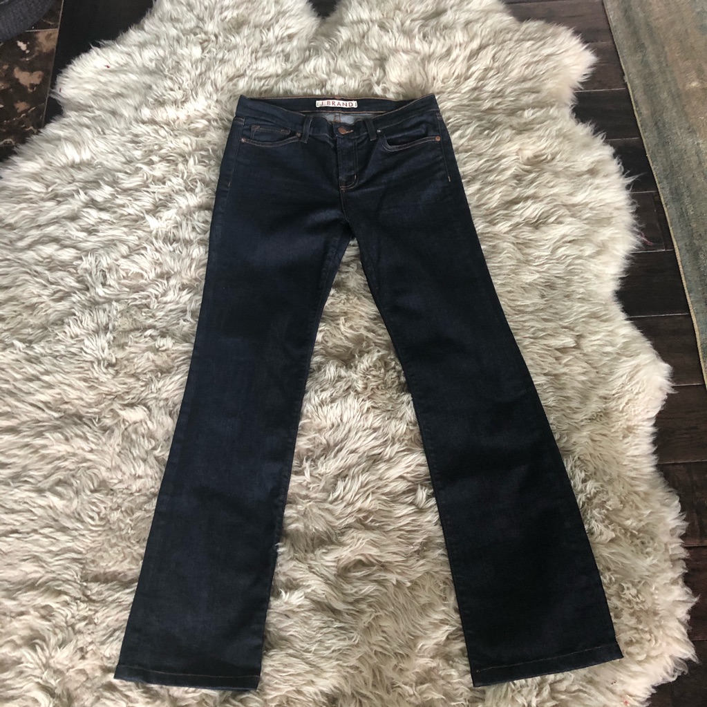 J Brand The Straight Leg Pure Wash Jeans